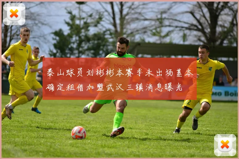 泰山球员刘彬彬本赛季未出场基本确定租借加盟武汉三镇消息曝光